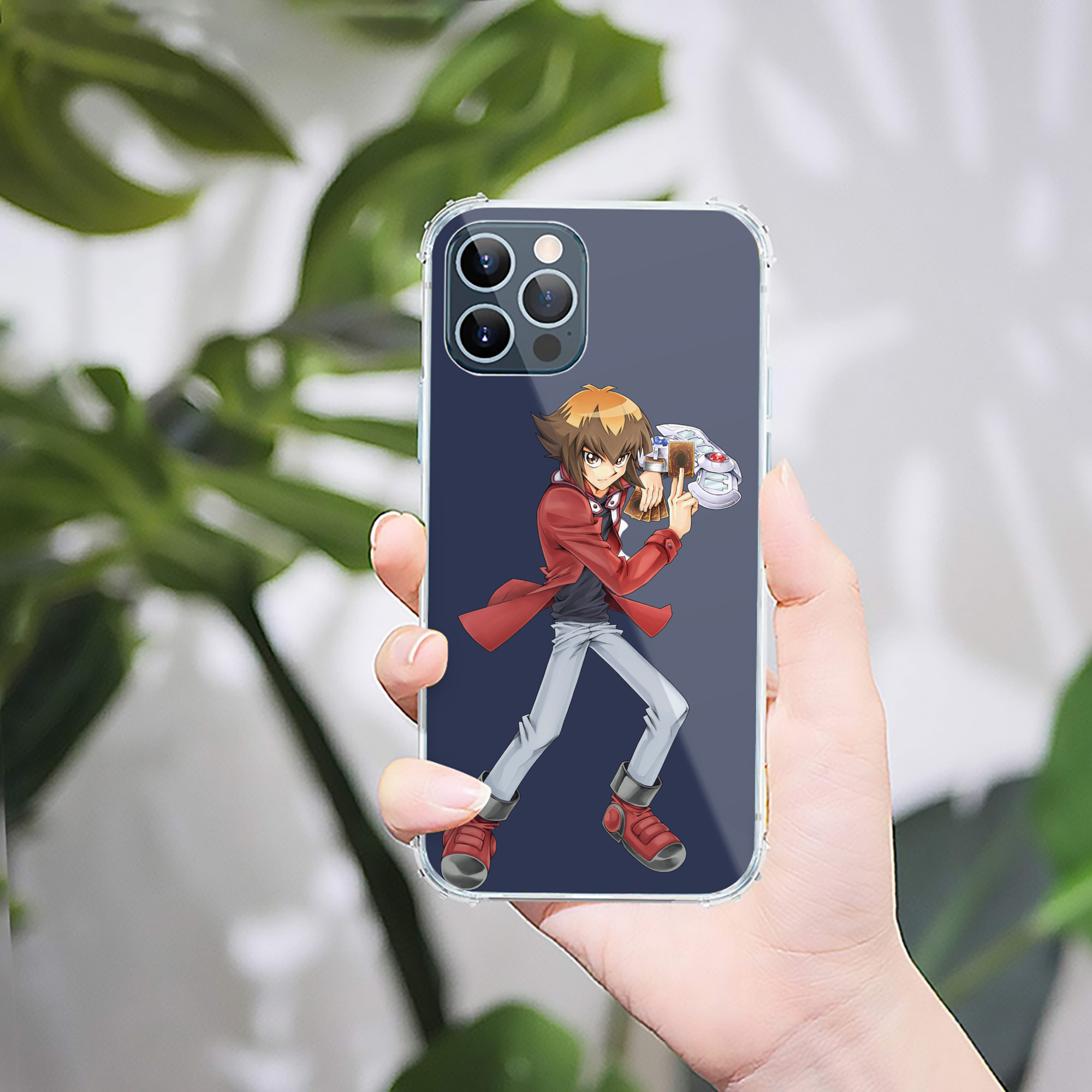 （画像用） 遊☆戯☆王 Yu-Gi-Oh! 【iPhone 12シリーズ対応】透明スマホケース（クリアソフトケース）
